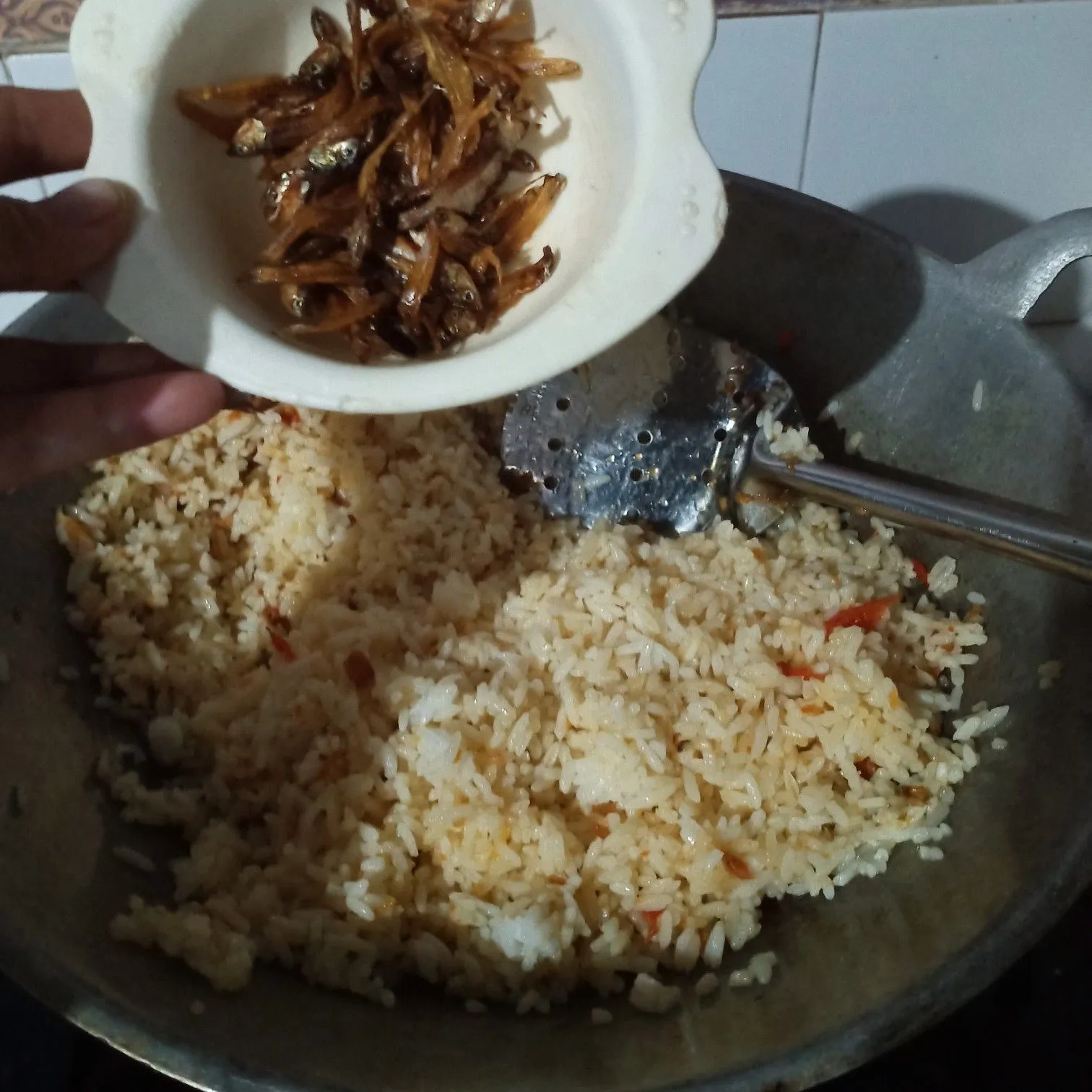 Step 5 Nasgor Bakar Teri-Nori