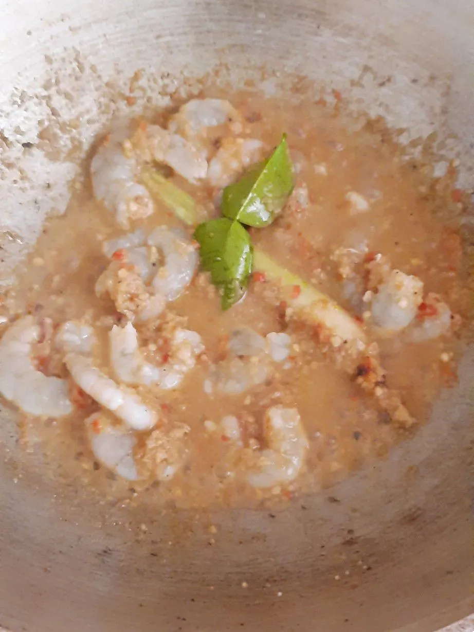 Step 3 Sayur Pakis