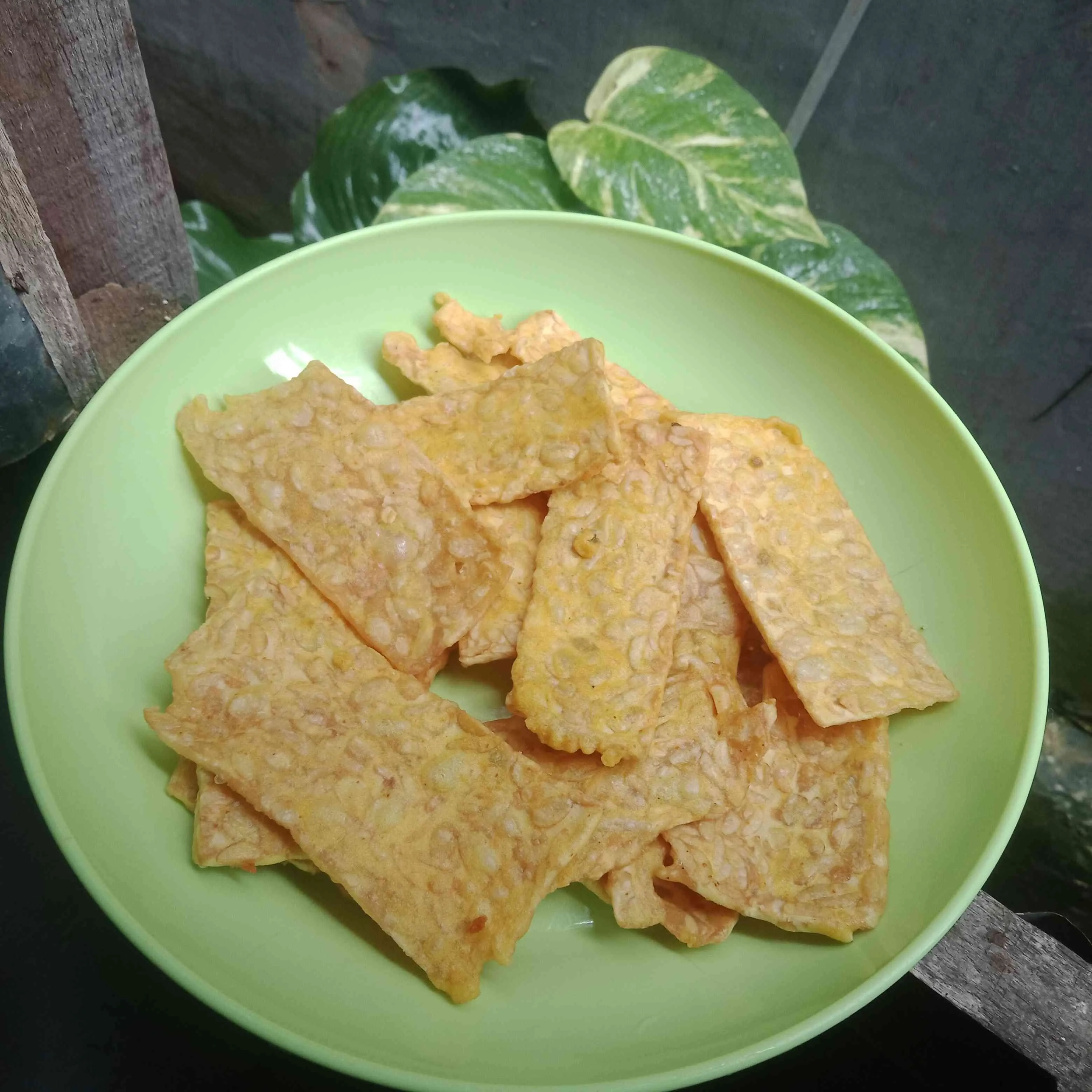 Peyek Tempe