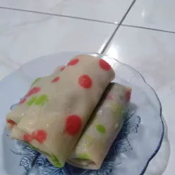 Dadar Gulung Polkadot