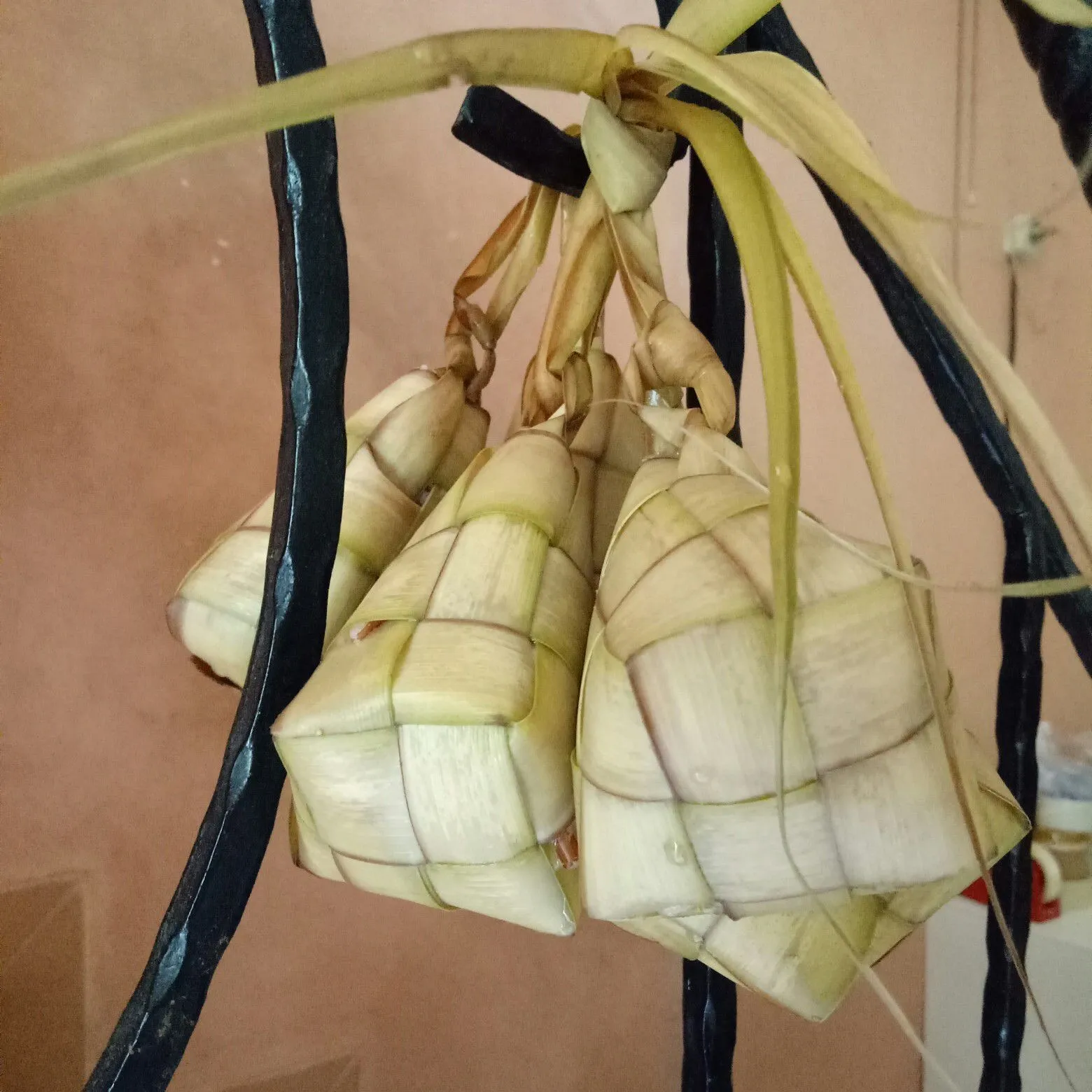Step 6 Ketupat Oat Beras Merah