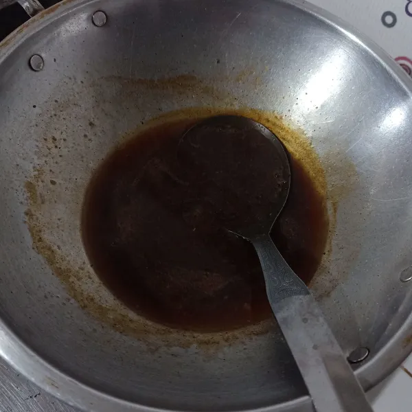 masak sampai kuah matang
