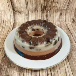 Puding Oreo Milo Coklat