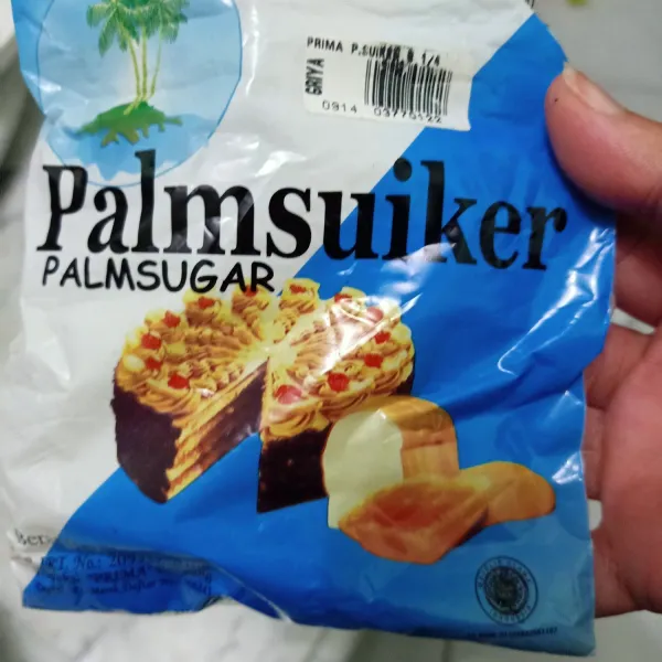 Siapkan gula palm bubuk.