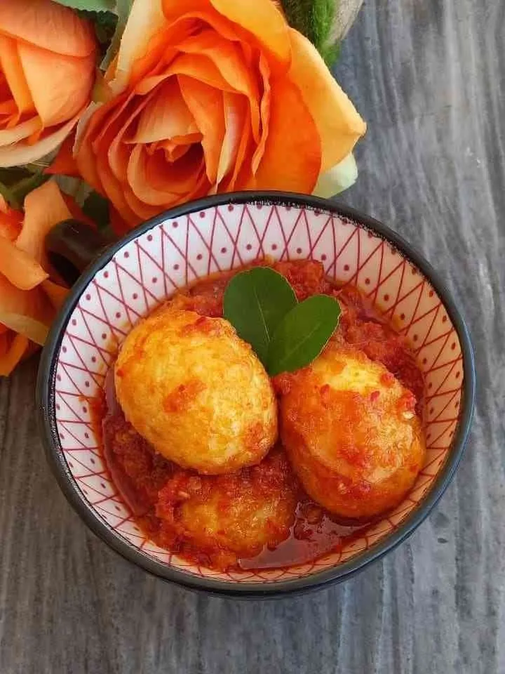 Telur Bumbu Balado Sederhana