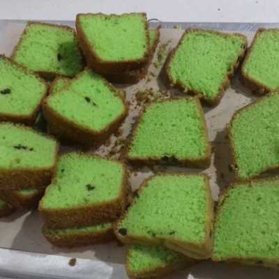 Step 9 Bolu Pandan 4 Bahan
