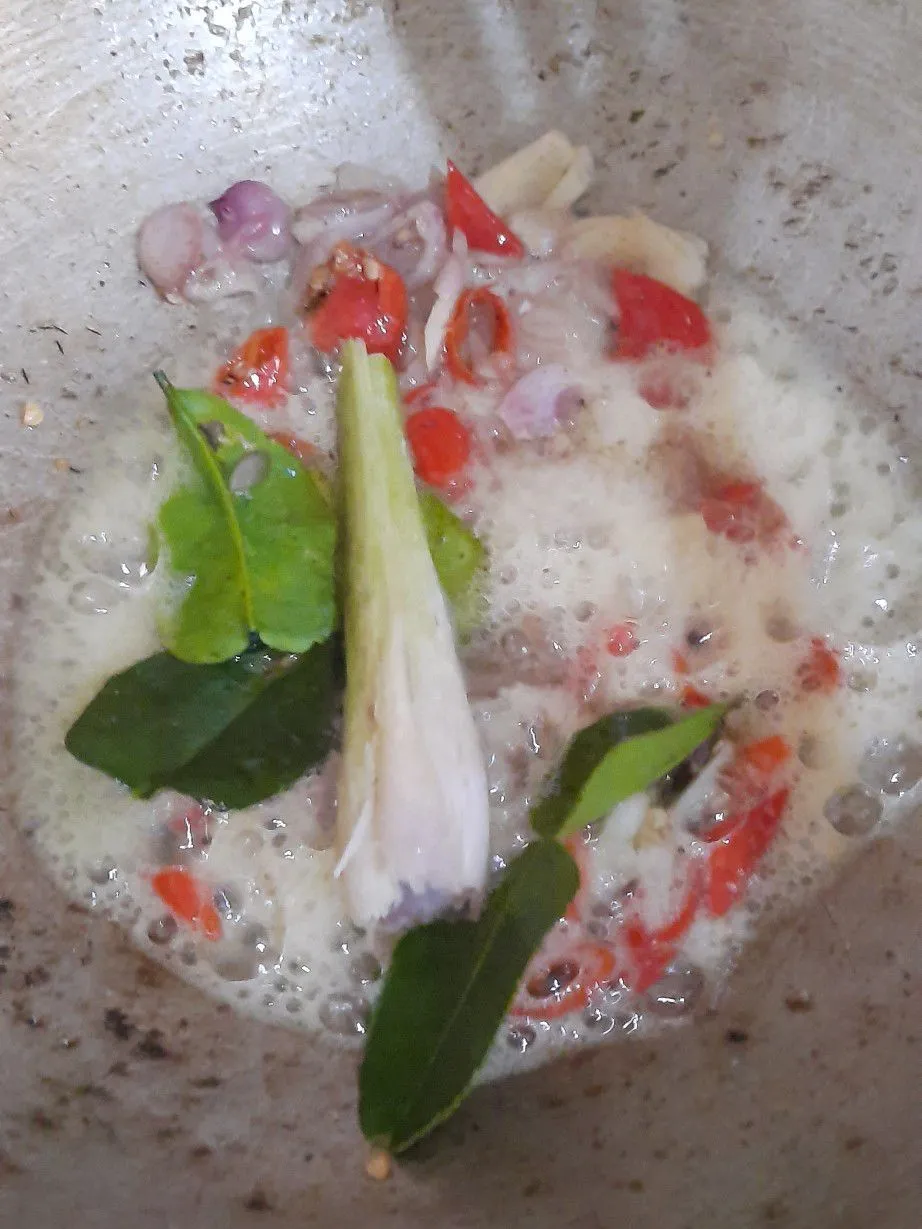 Step 3 Tumis Bunga Pepaya
