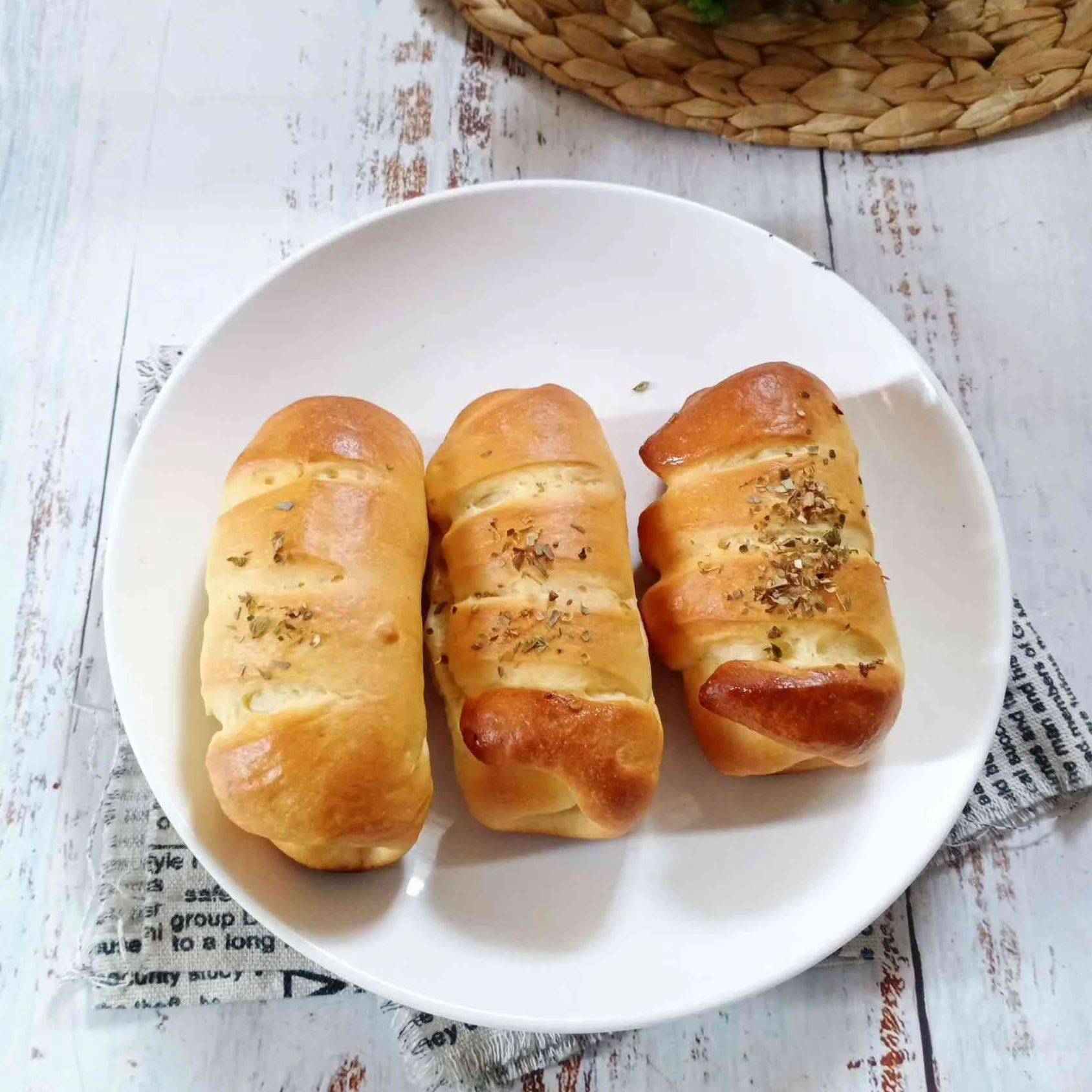 Sausage Roll Bread #DiRecookYummy