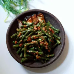 Kacang Panjang Sambal Terasi Asem