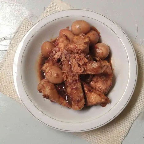 Semur Ayam Tahu Telur