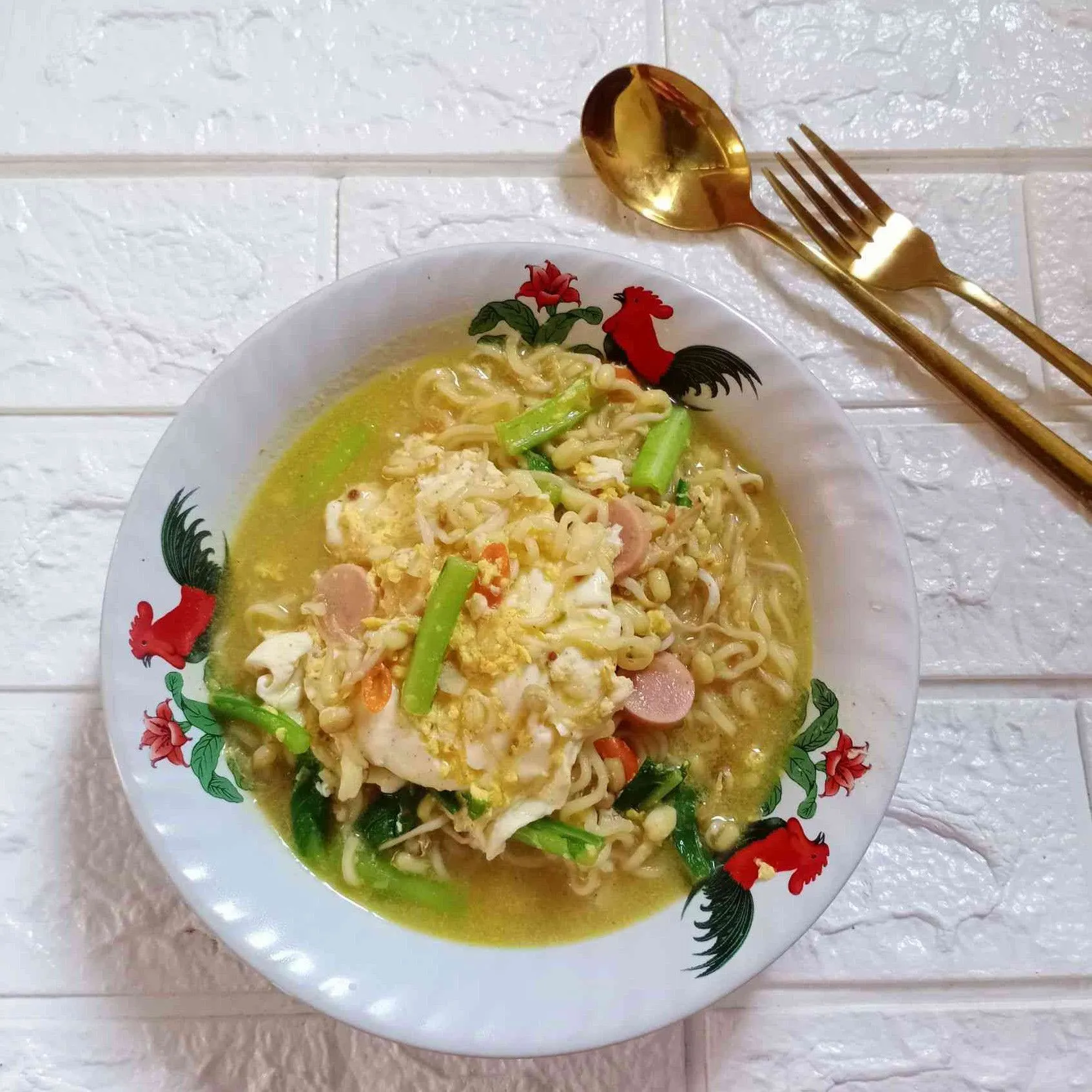 Bakmi Kuah Kari Pedas