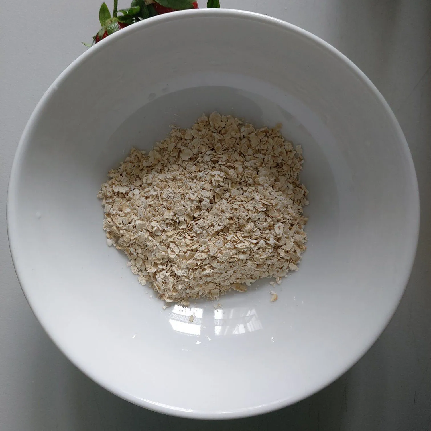 Step 1 Stroberi Oatmeal Menu Diet