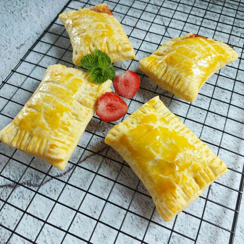 Resep Strawberry Jam Puff Pastry Sederhana Enak Chef nareswari