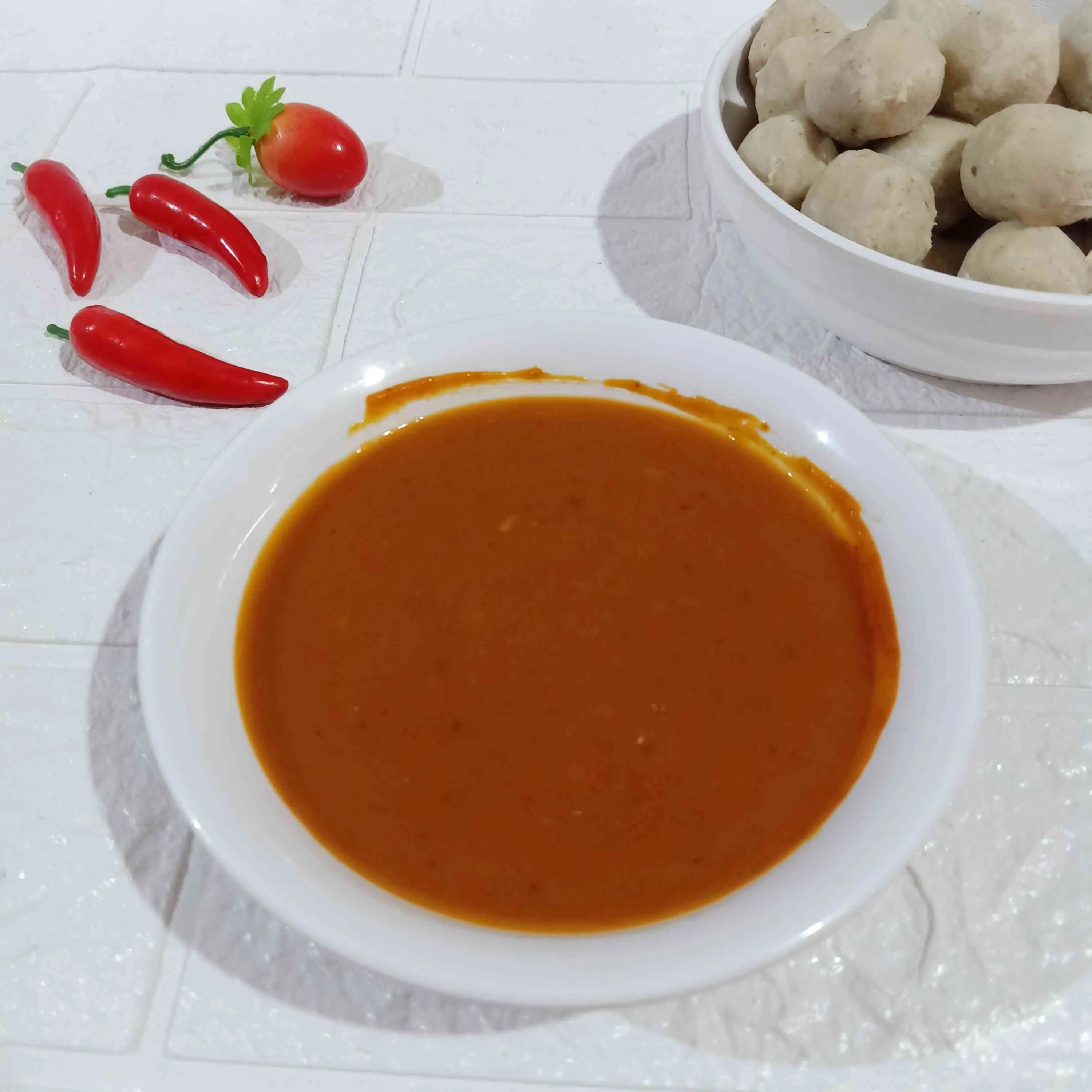 Saos Pedas ala Paman Pentol