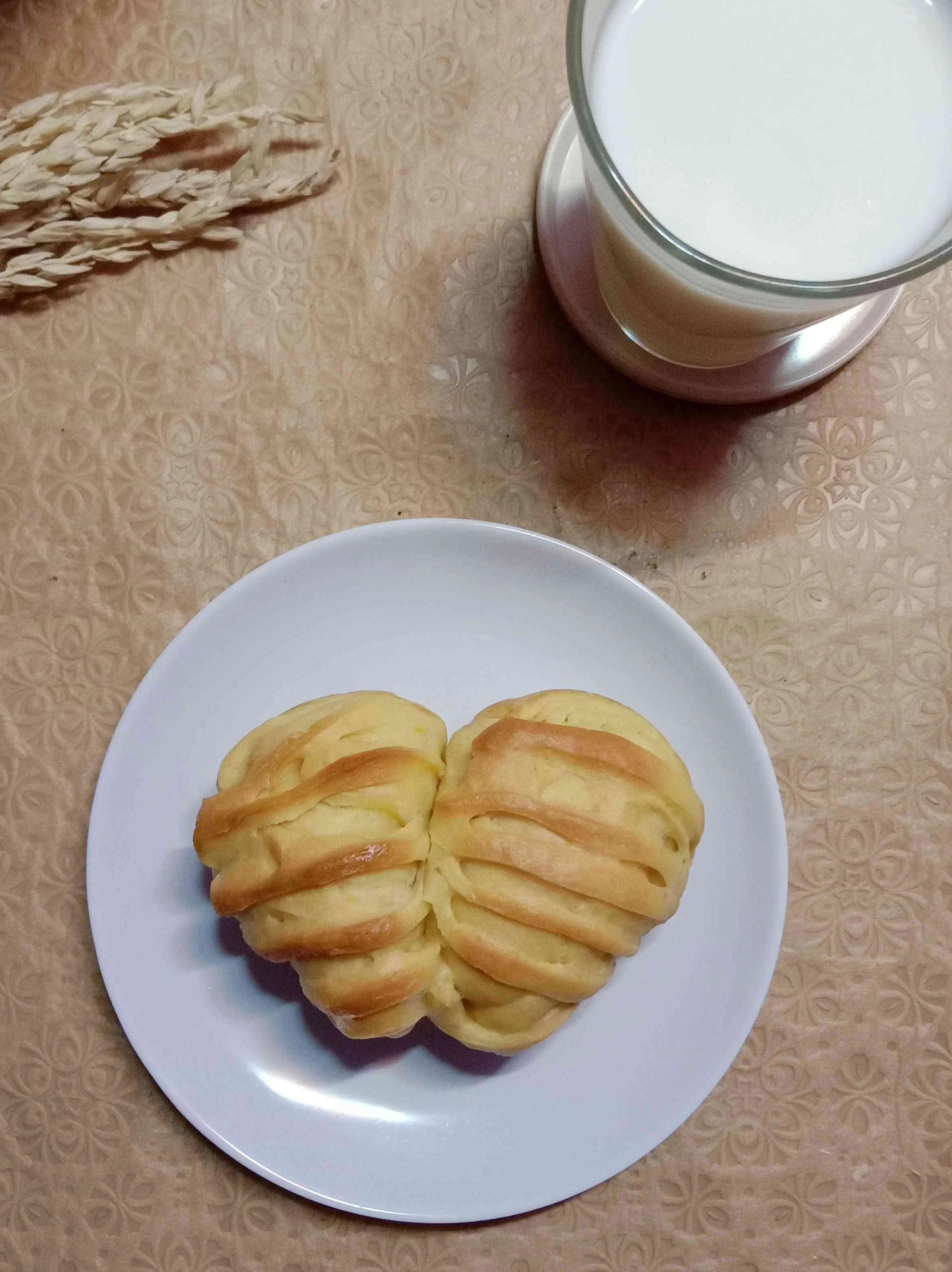 Love Wool Roll Sweet Potato Bread #DiRecookYummy
