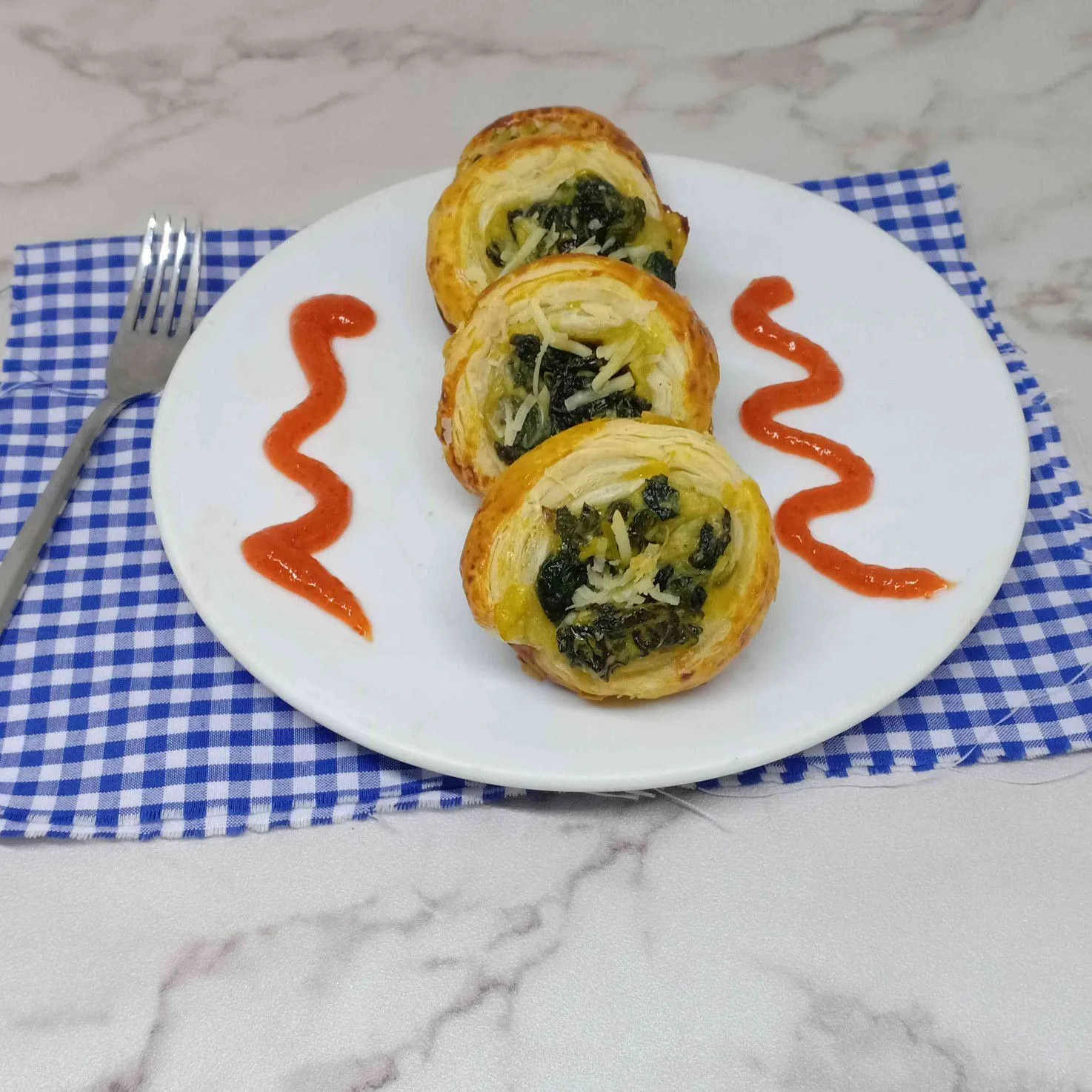 Spinach Roll #DiRecookYummy
