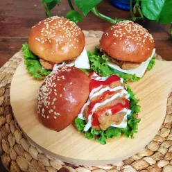 Burger Ayam Krispi