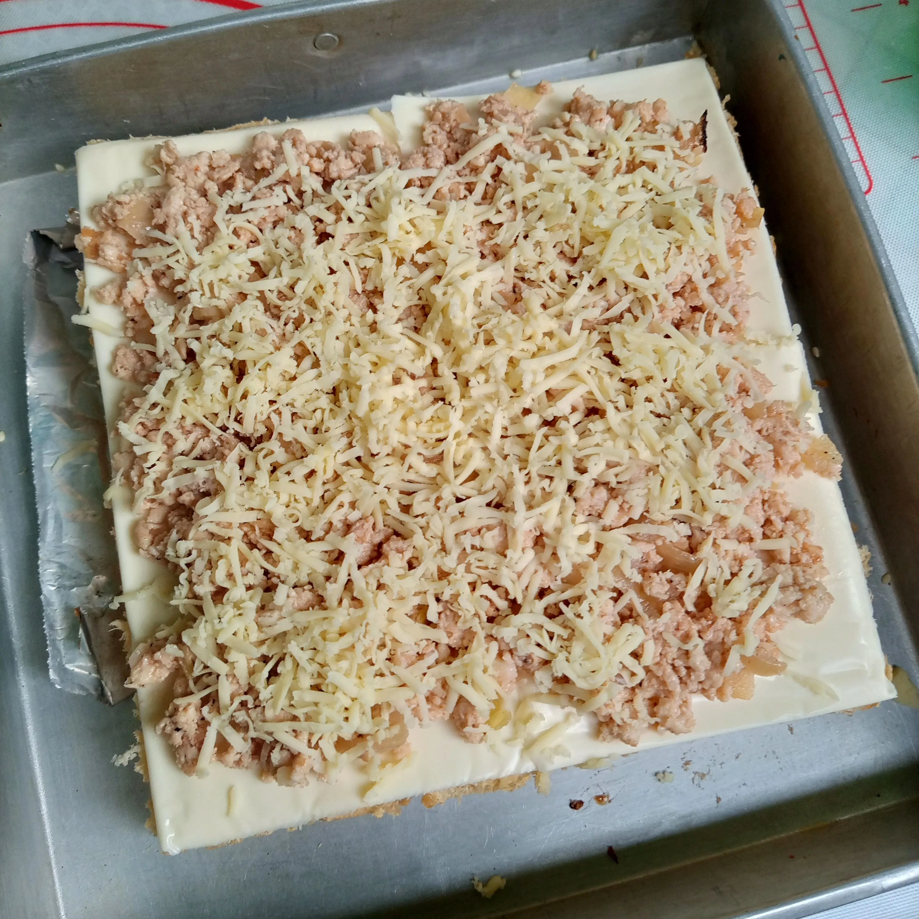Step 9 Roti Burger Sobek