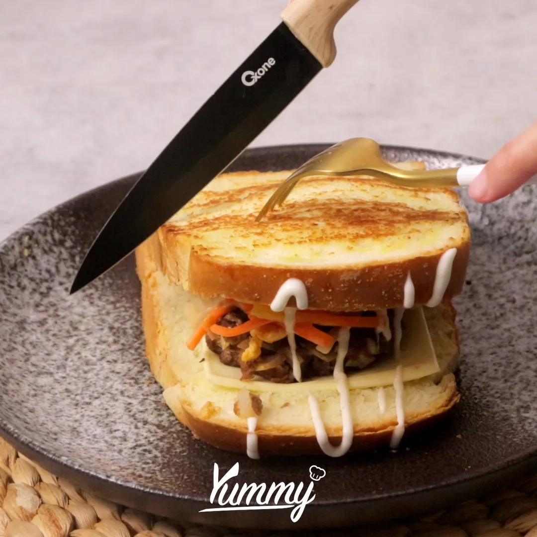 Spicy Bulgogi Toast Ala Jiwa Toast