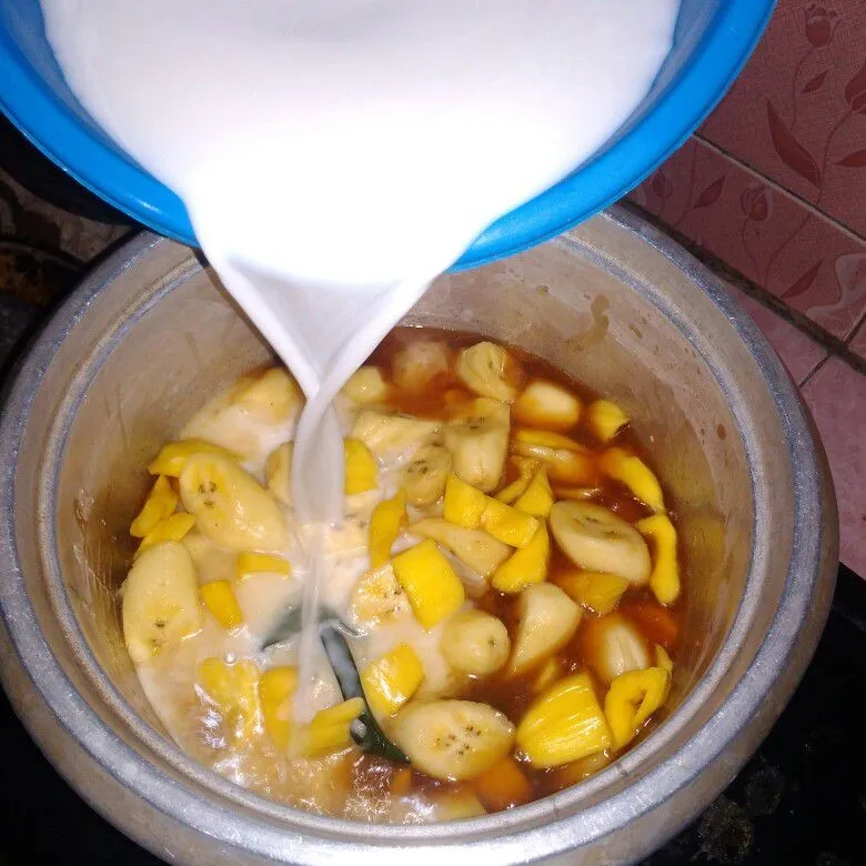 Step 4 Kolak Pisang dan Nangka