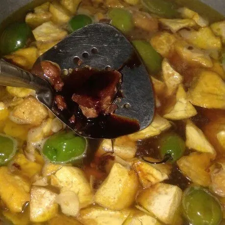 Step 5 Sayur Tahu Cabe Gendot