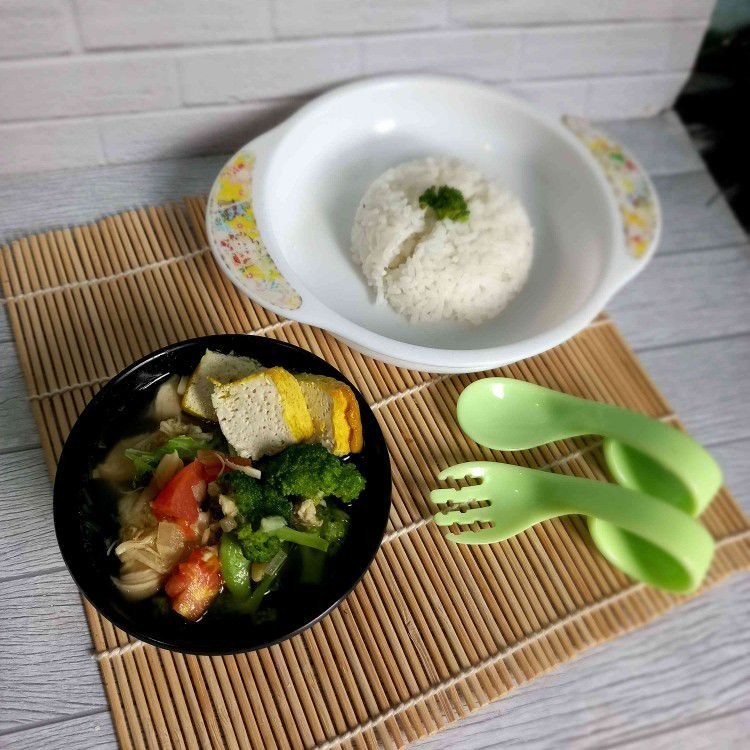 Resep Sup Ayam Brokoli MPASI 12+ Sederhana Enak Chef Laylla gama