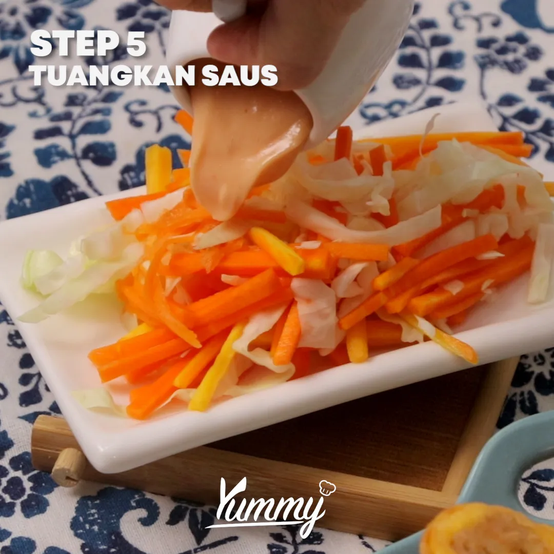 Step 5 Salad ala HokBen