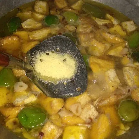 Step 4 Sayur Tahu Cabe Gendot