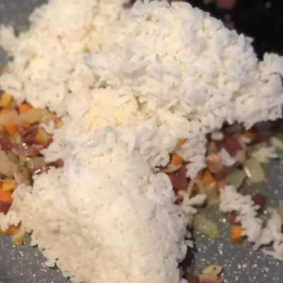 Step 4 cheesy baked rice