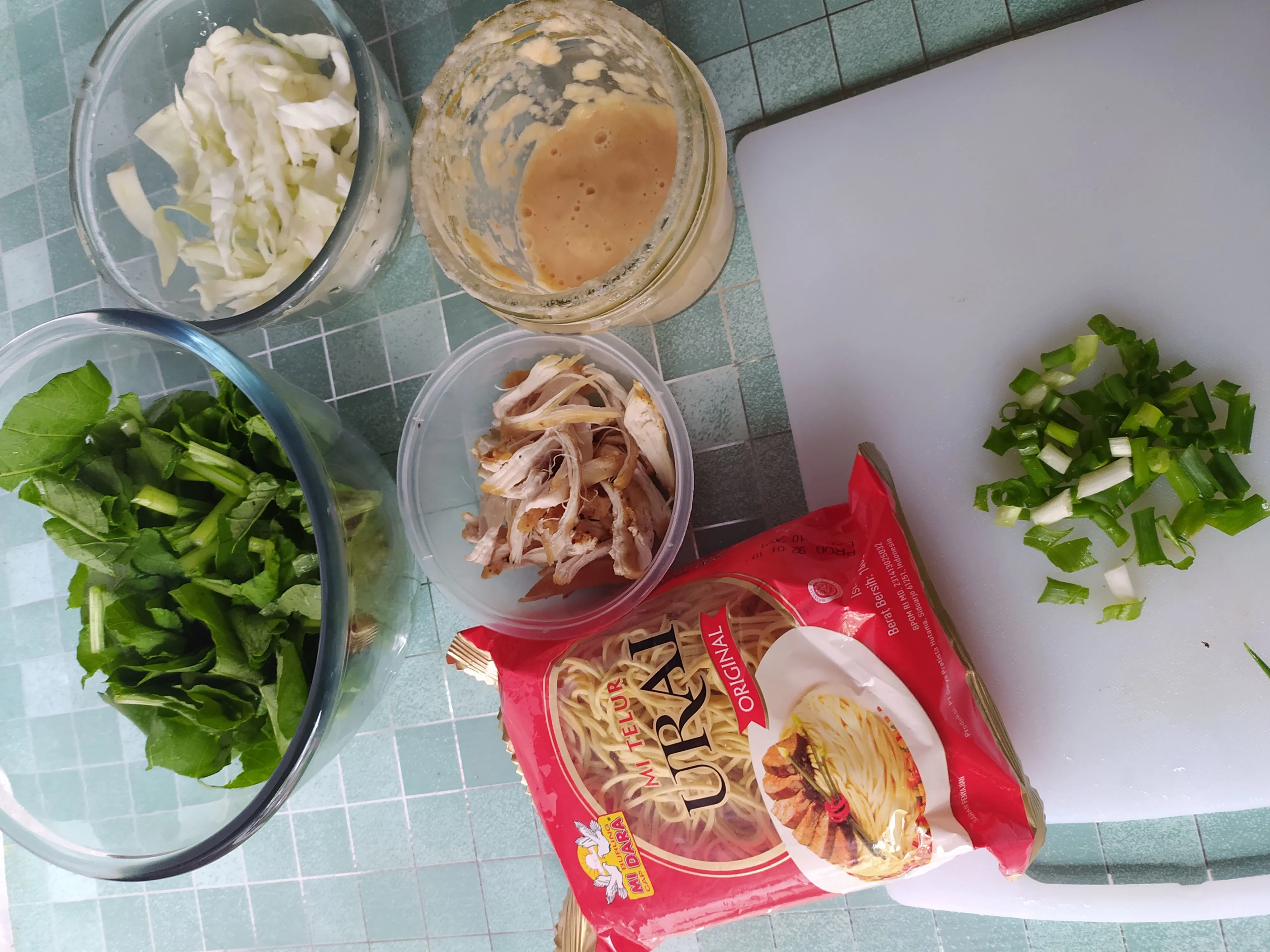 Step 1 Mie Goreng Jawa