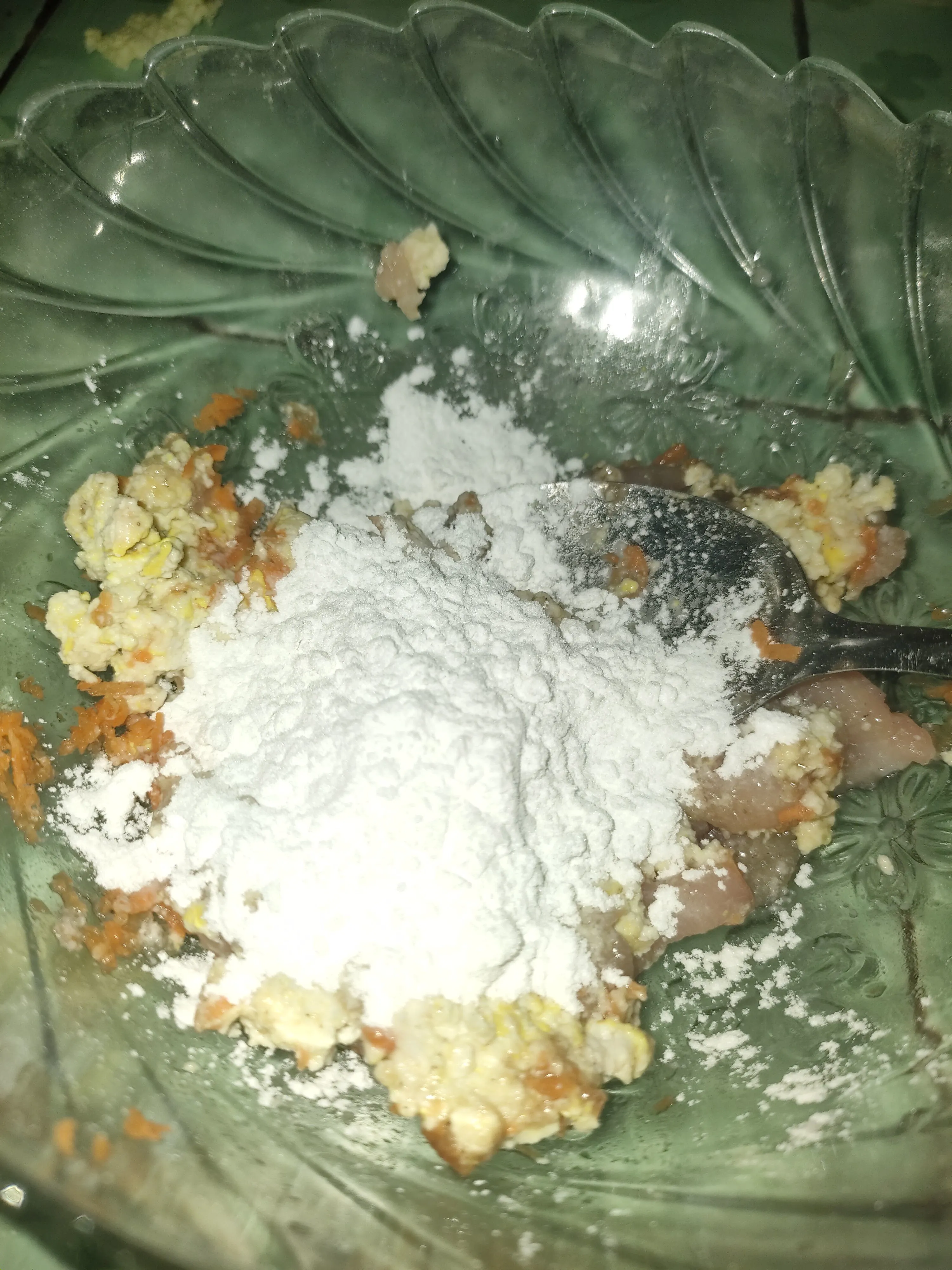 Step 4 Sawi Gulung isi Tahu Ayam