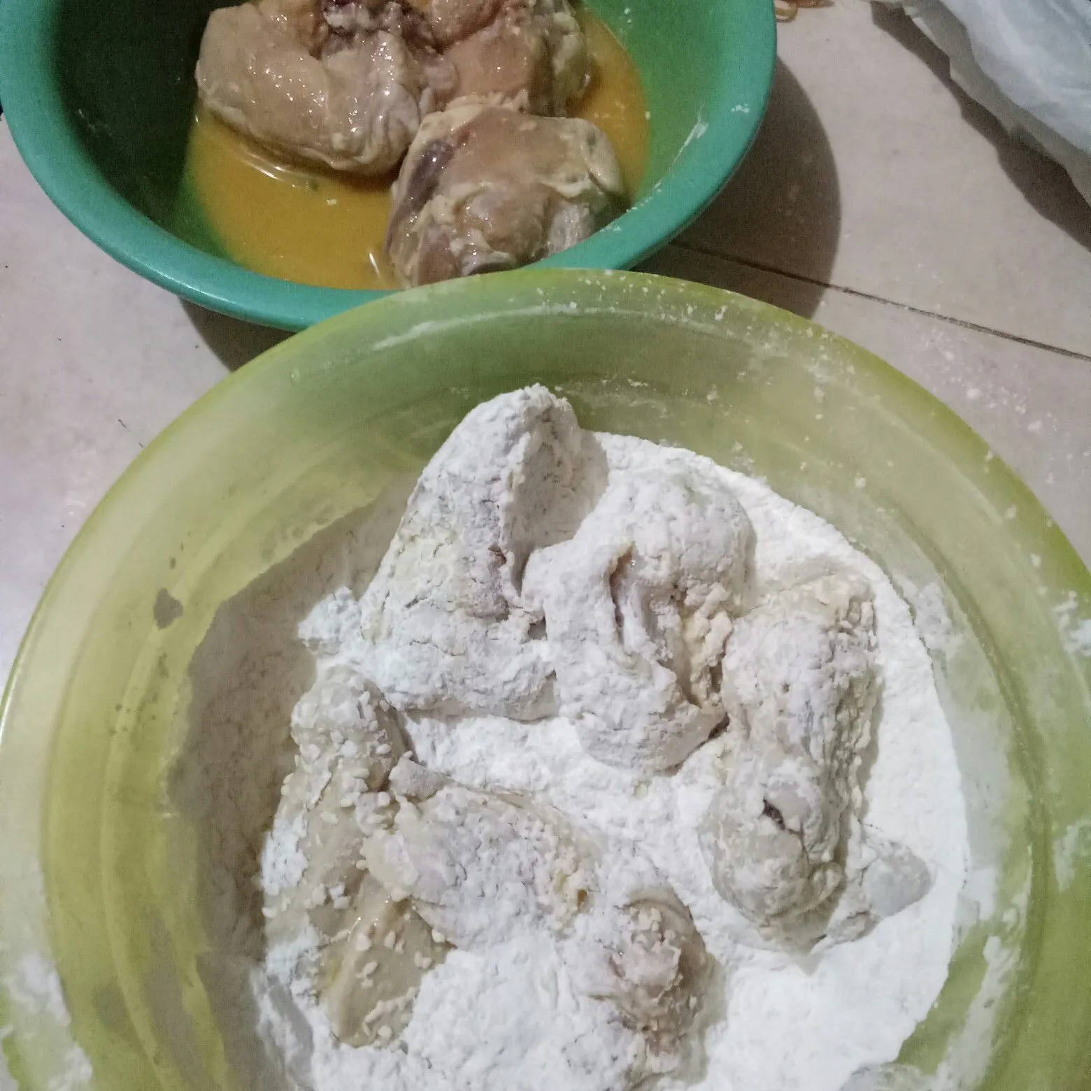 Step 7 Ayam Goreng Wijen