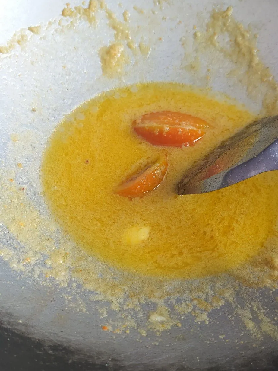Step 4 Tumis Selada Air
