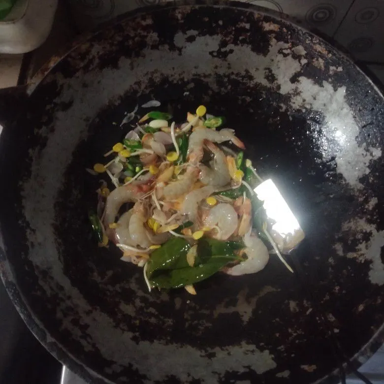 Step 3 Sayur Manisa Udang