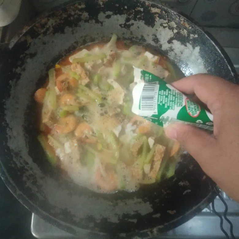 Step 4 Sayur Manisa Udang
