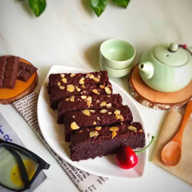 Brownies Ubi Ungu