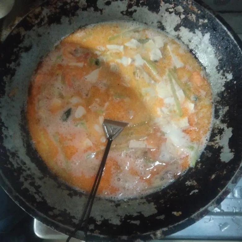 Step 5 Sayur Manisa Udang