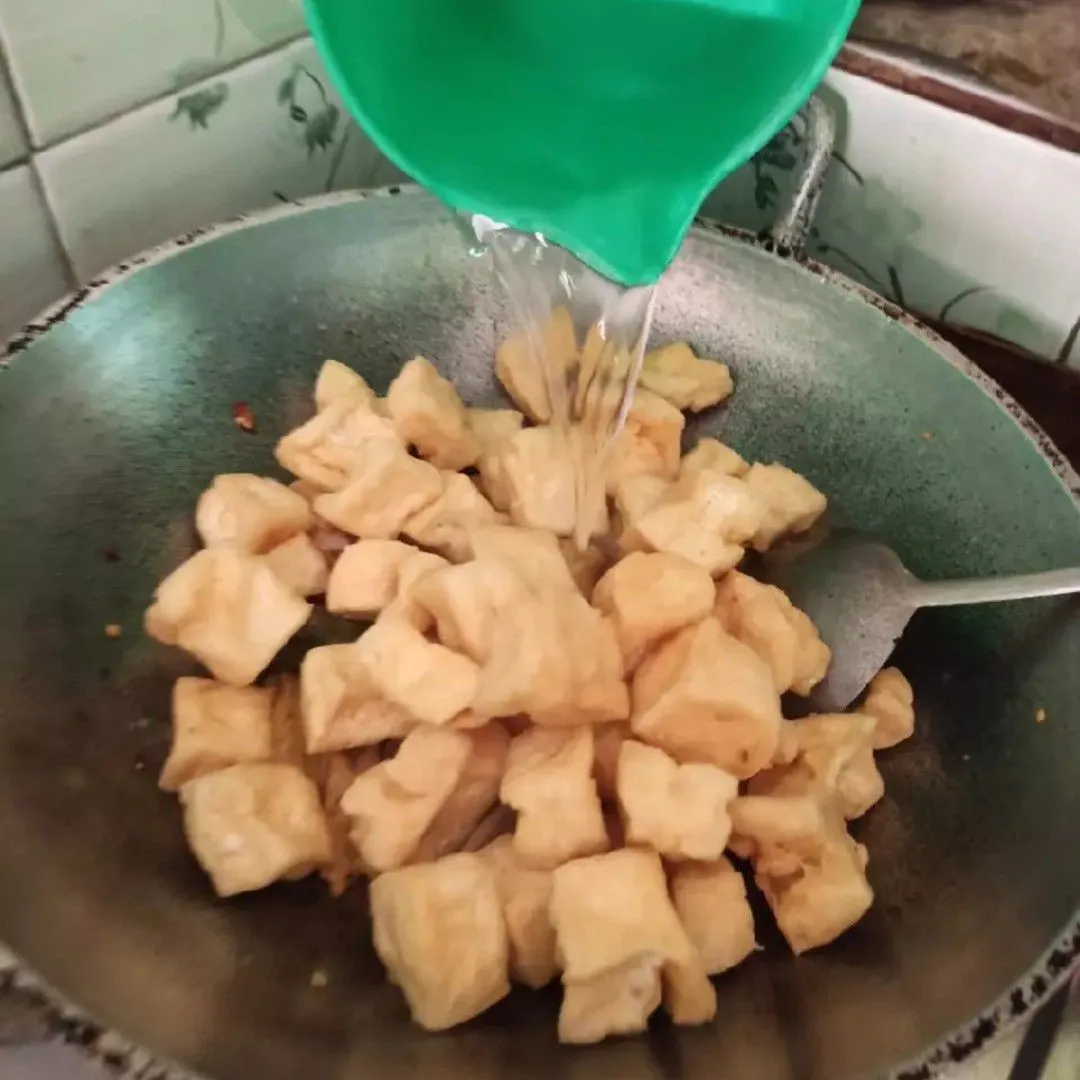Step 5 Tahu Cakalan Santan Pedas