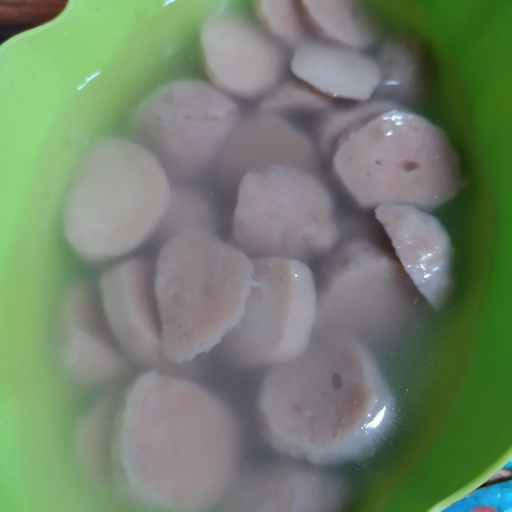 Step 1 Bakso Lombok Ijo