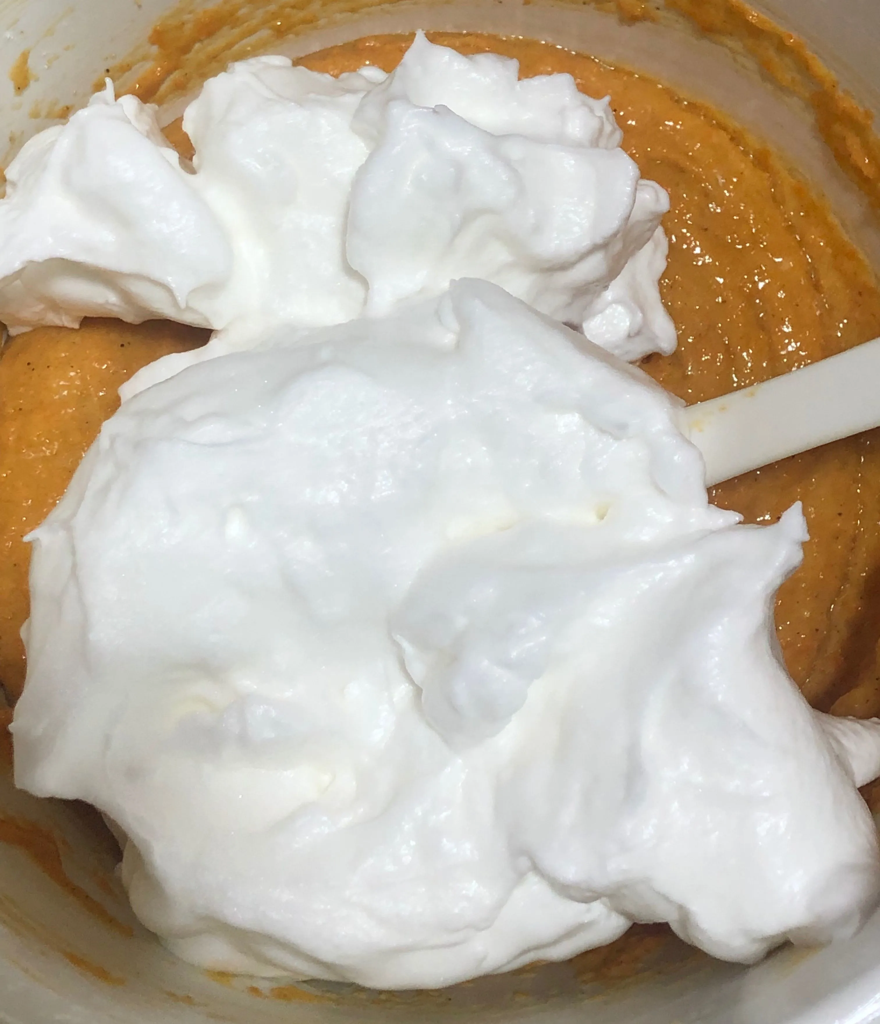 Step 4 Carrot Chiffon Cake