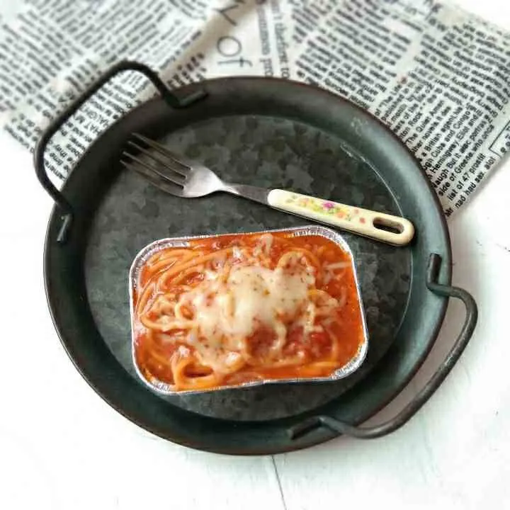 Spaghetti Mozzarella Panggang