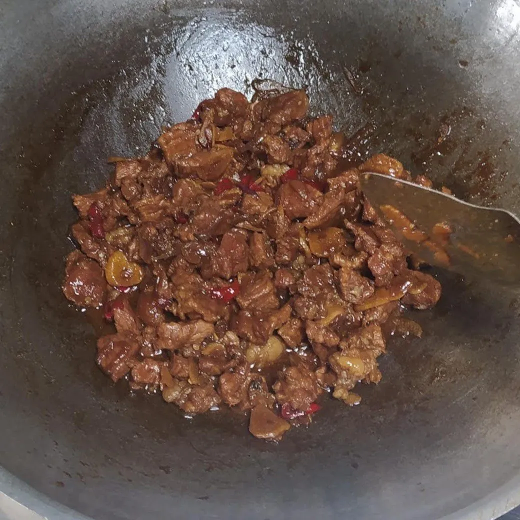 Step 6 Sate Goreng Daging Sapi