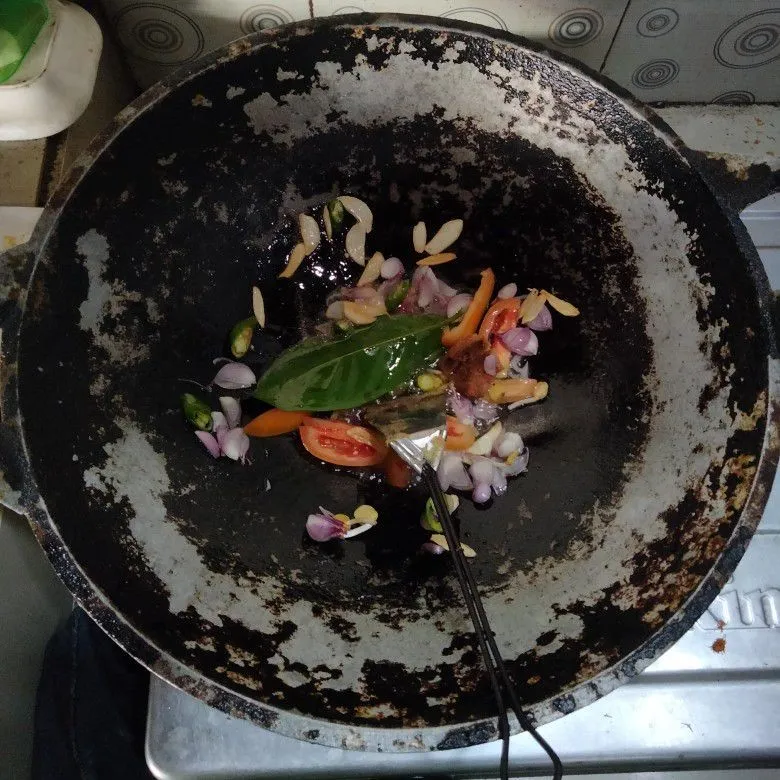 Step 4 Sambal Goreng Pare