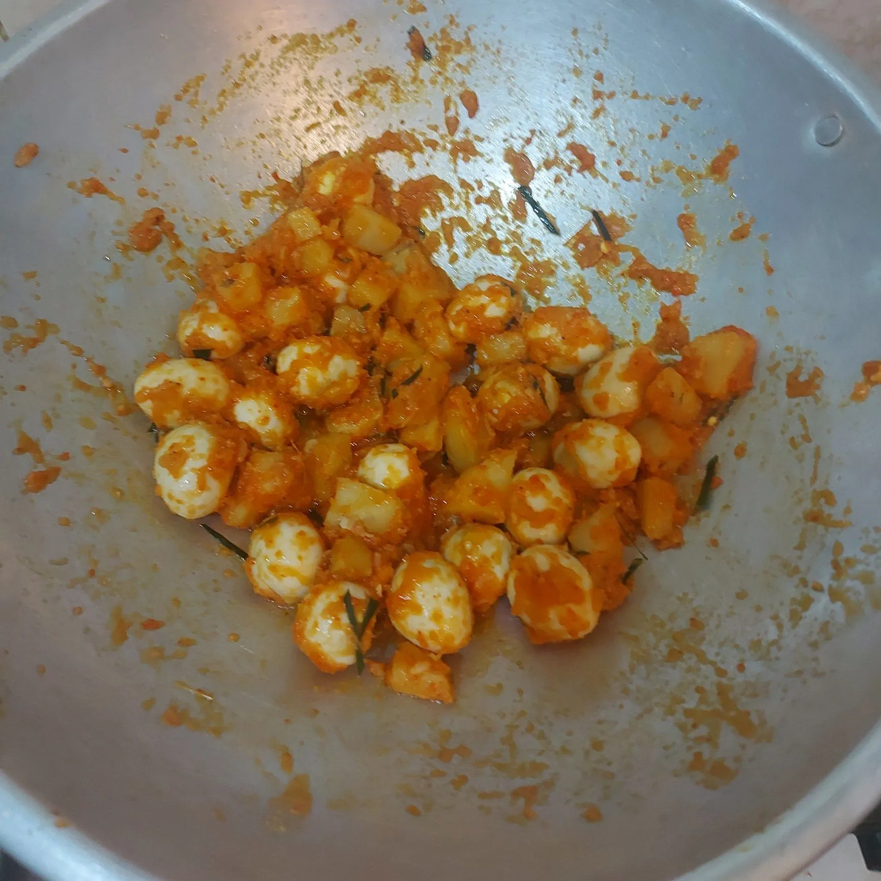 Step 5 Telur Puyuh Balado