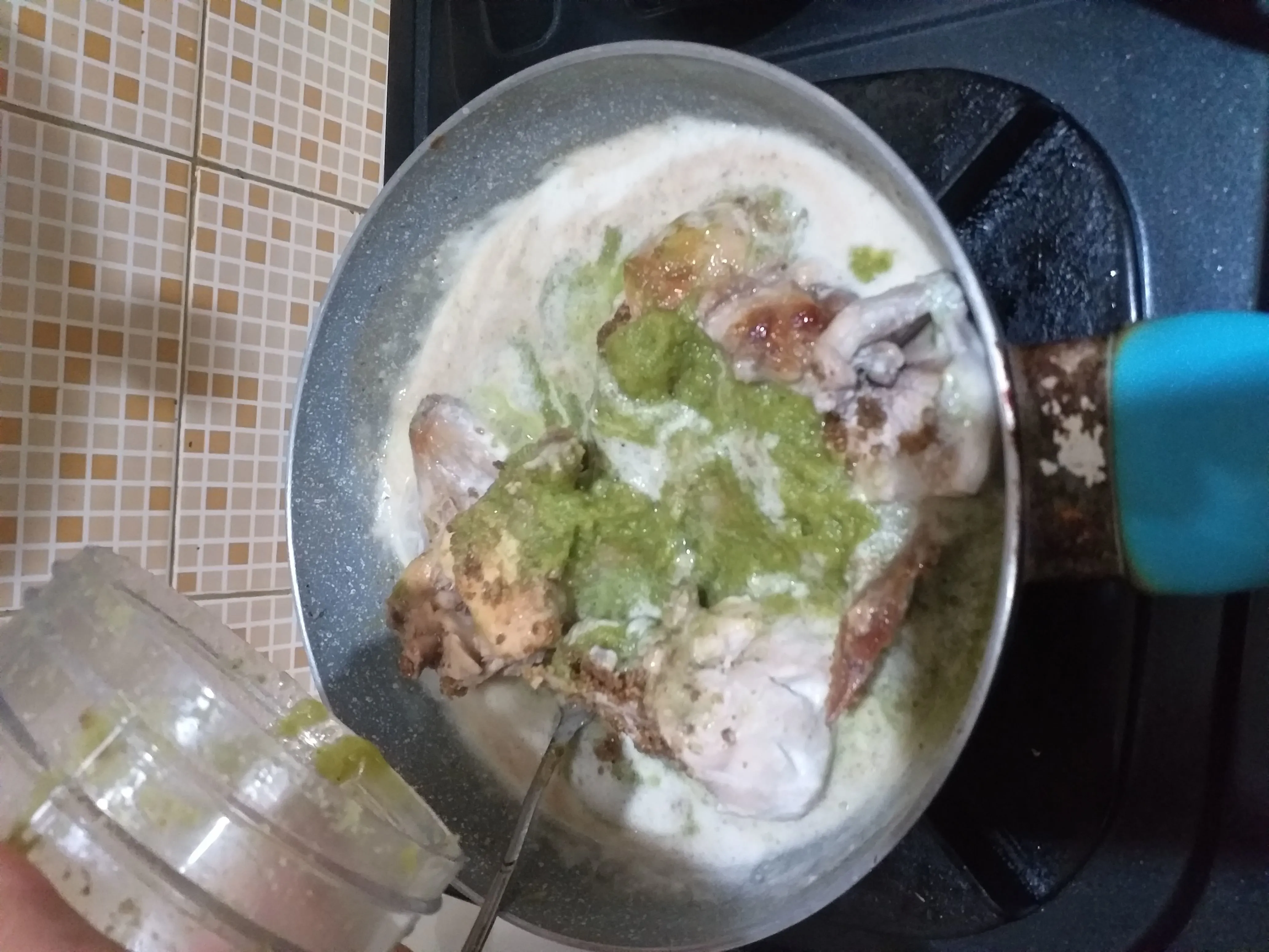 Step 3 Ayam Panggang Cabe Hijau