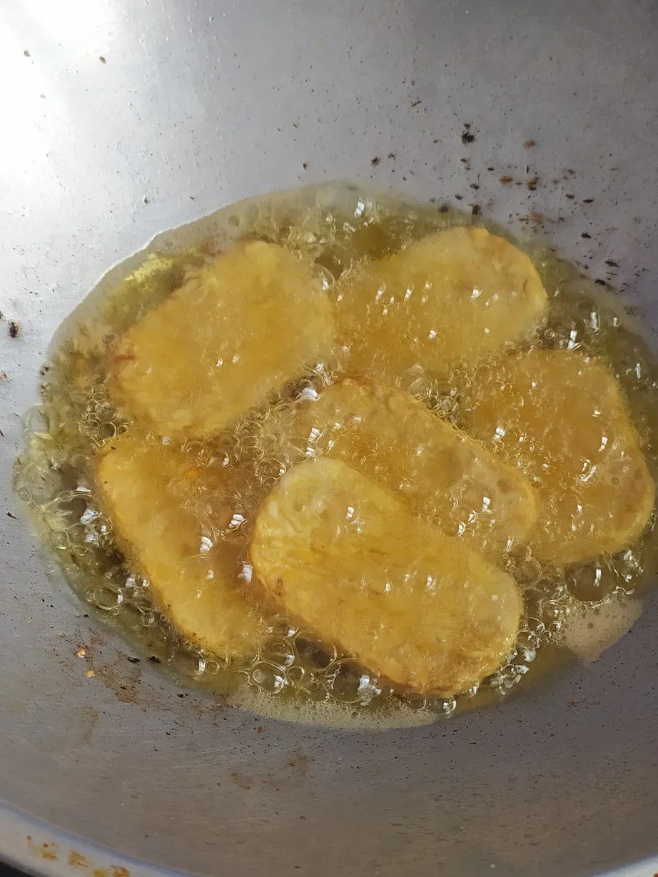 Step 5 Tempe Penyet