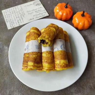 Resep Serabi Gulung Labu Kuning Sederhana Rumahan dari E. A. Firdaus
