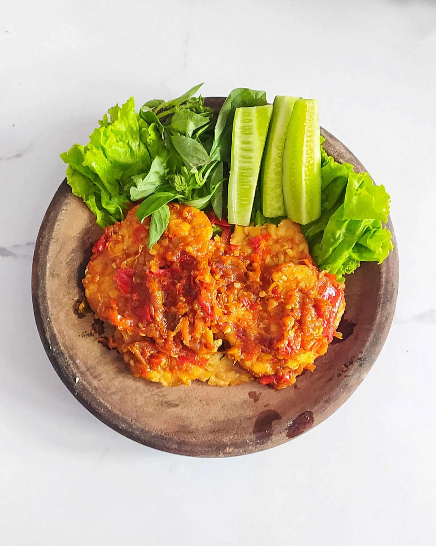 Step 7 Tempe Penyet