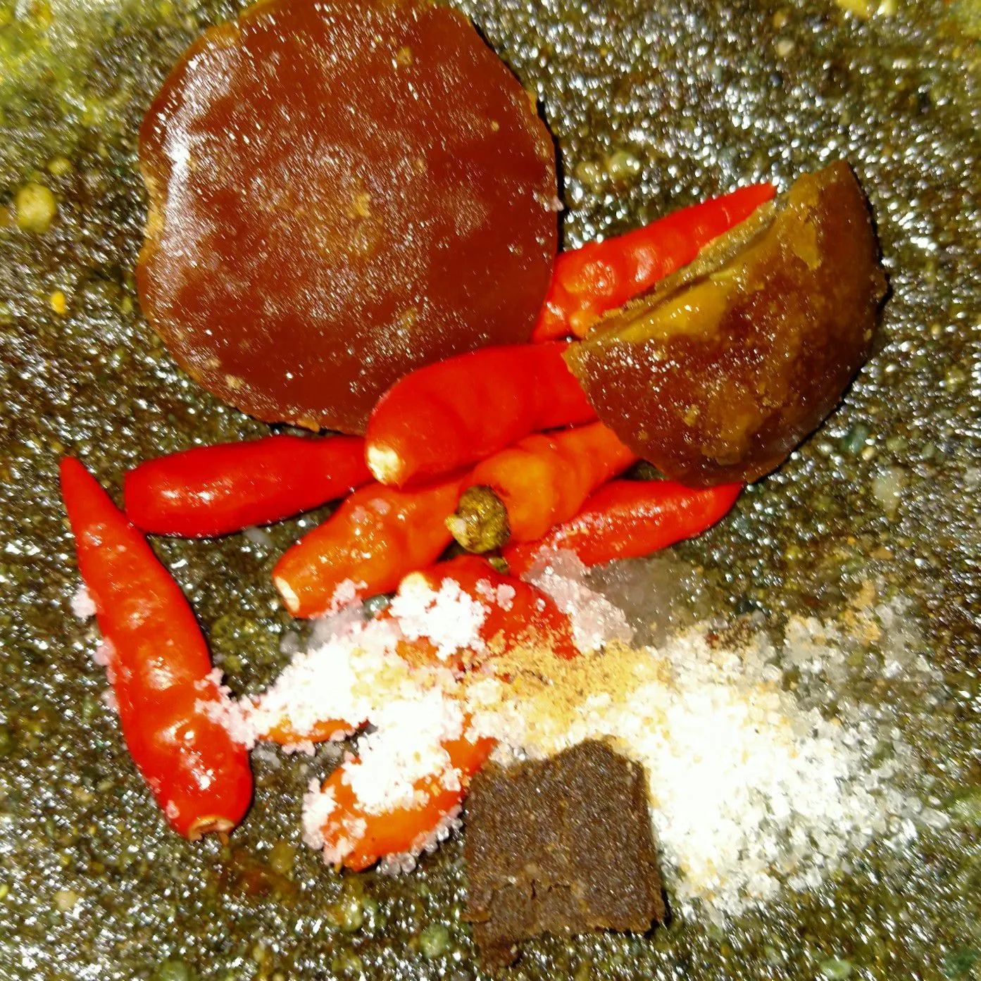 Step 3 Kenikir Rebus Sambel Asem