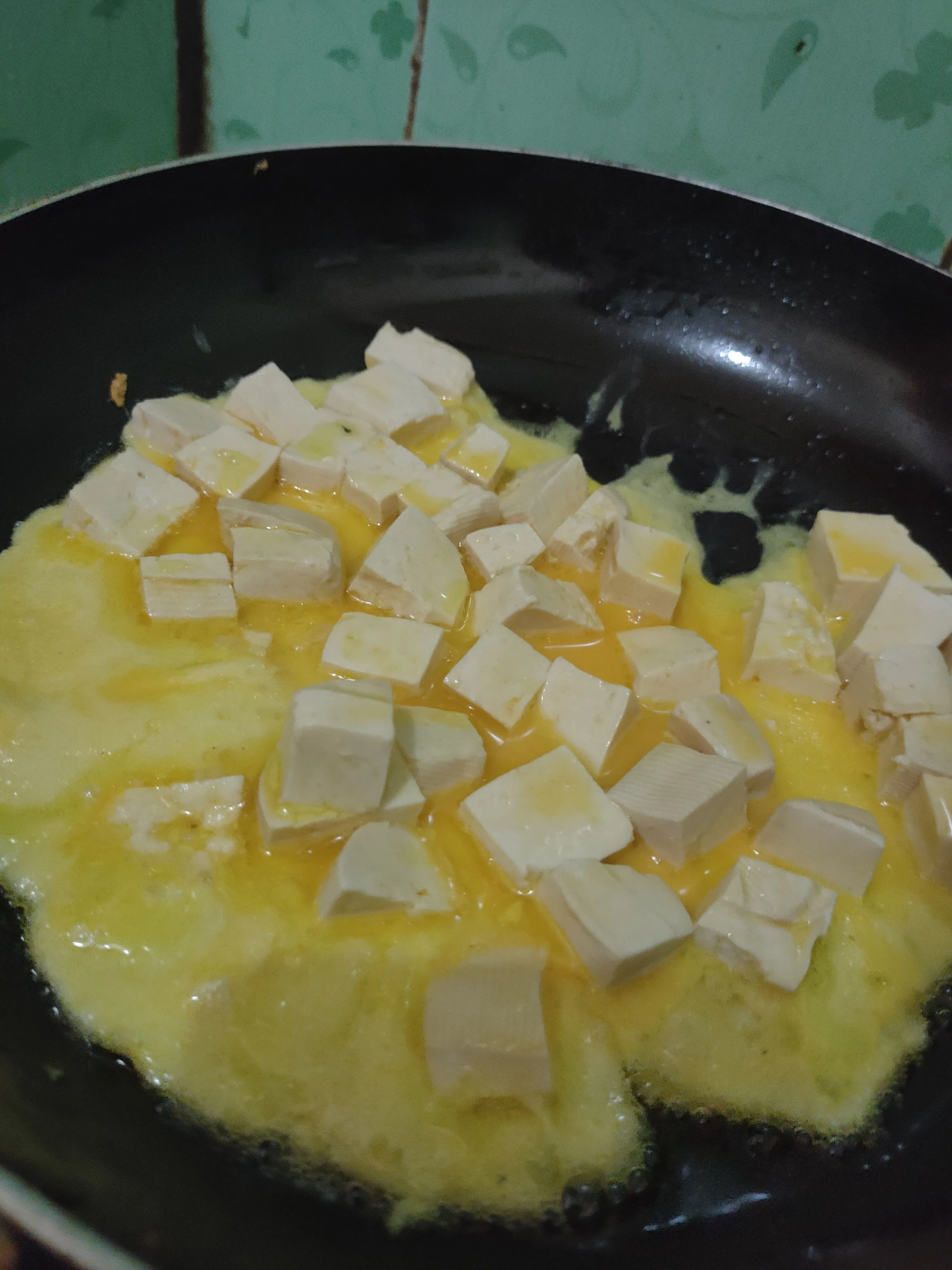 Step 3 Tumis Tahu Telur